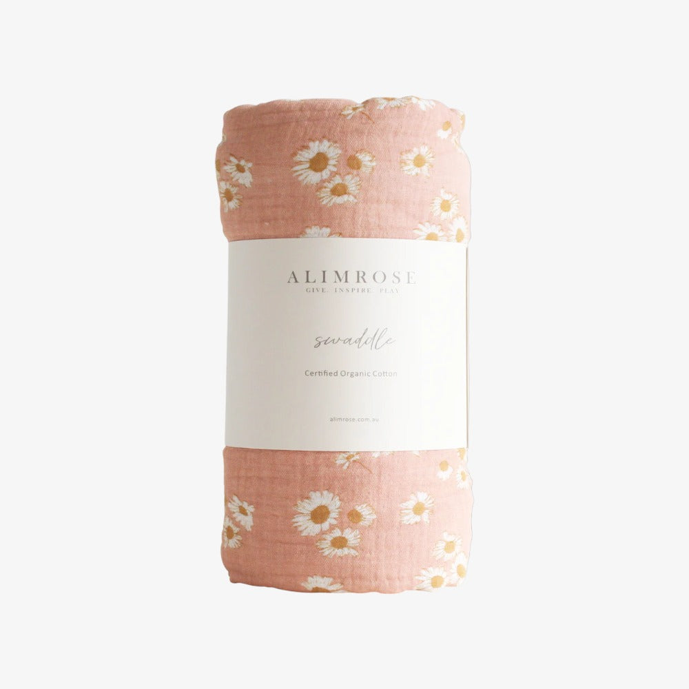 Muslin Swaddle - Little Daisies