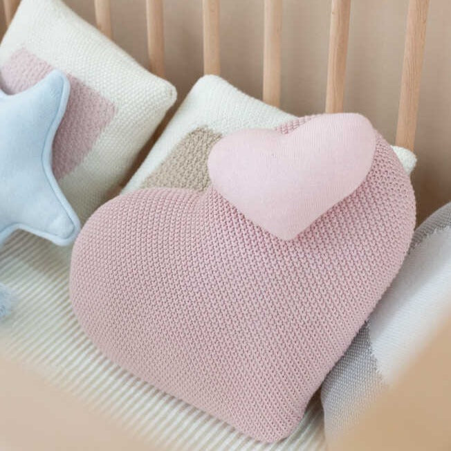 Lorena Canals Love Pillow - Pink