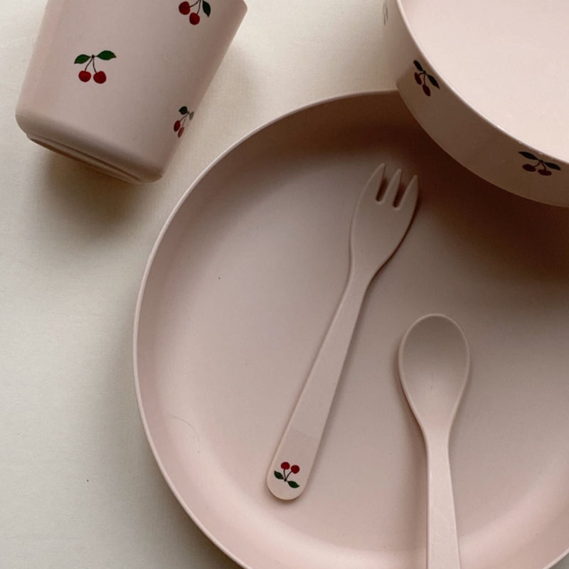 Pla Dinner Sets - Cherry