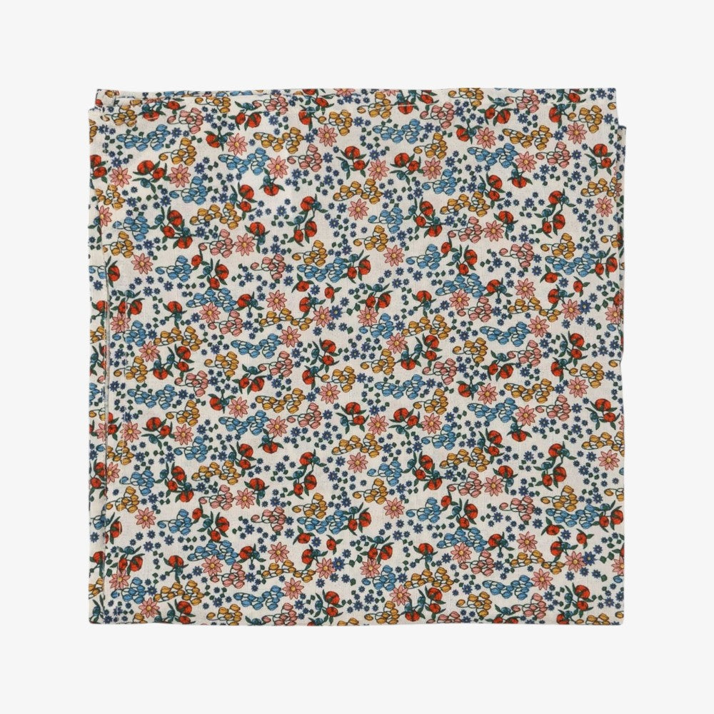 Muslin Swaddle - Floral-sand