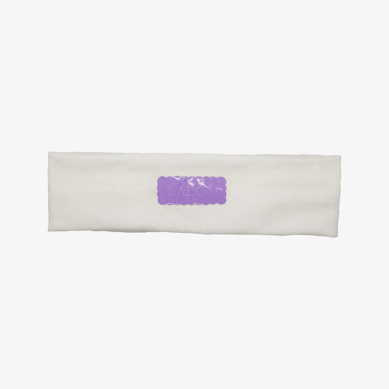 Lalou Scallop Sweatband - Lavender