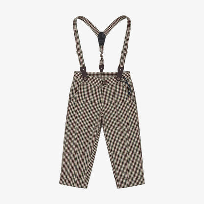 Suspender Pants - Bordeaux