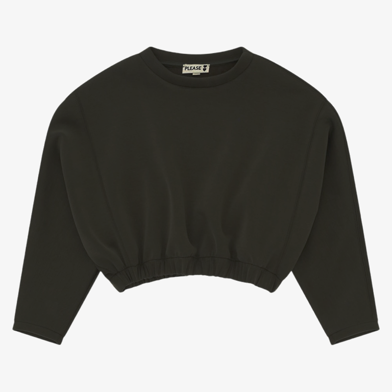 Gathered Top - Black