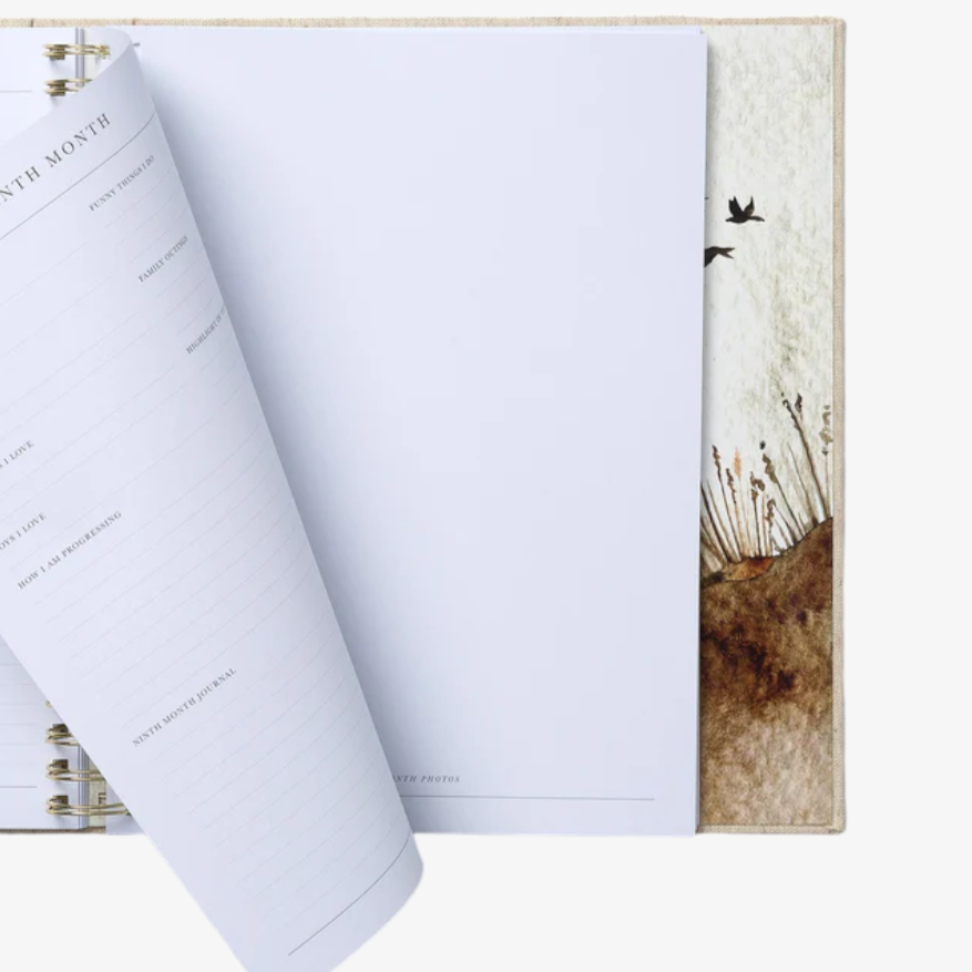 Write To Me Birth To Five Years Baby Journal - Oatmeal