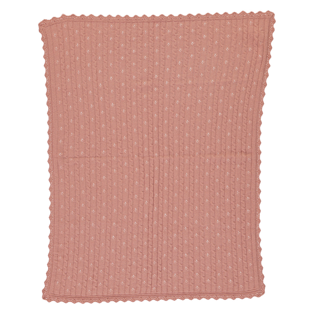 Loulou Blanket - Antique Rose