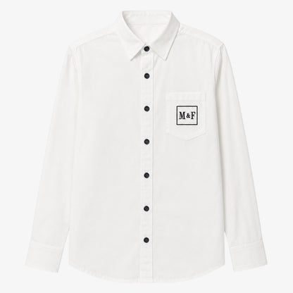 Shirt - White &amp; Black