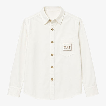 Shirt - NATURAL &amp; CAMEL