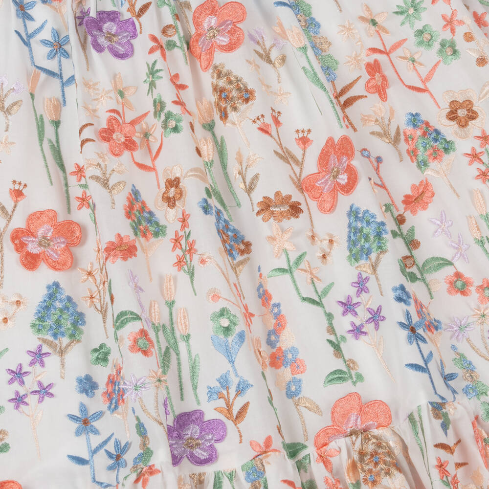 Serena Embroidered Dress - Floral