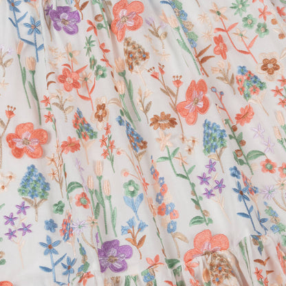 Serena Embroidered Dress - Floral