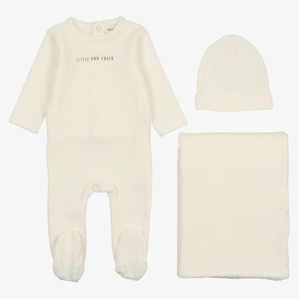 Little And Loved Take Me Home Set - Winter White