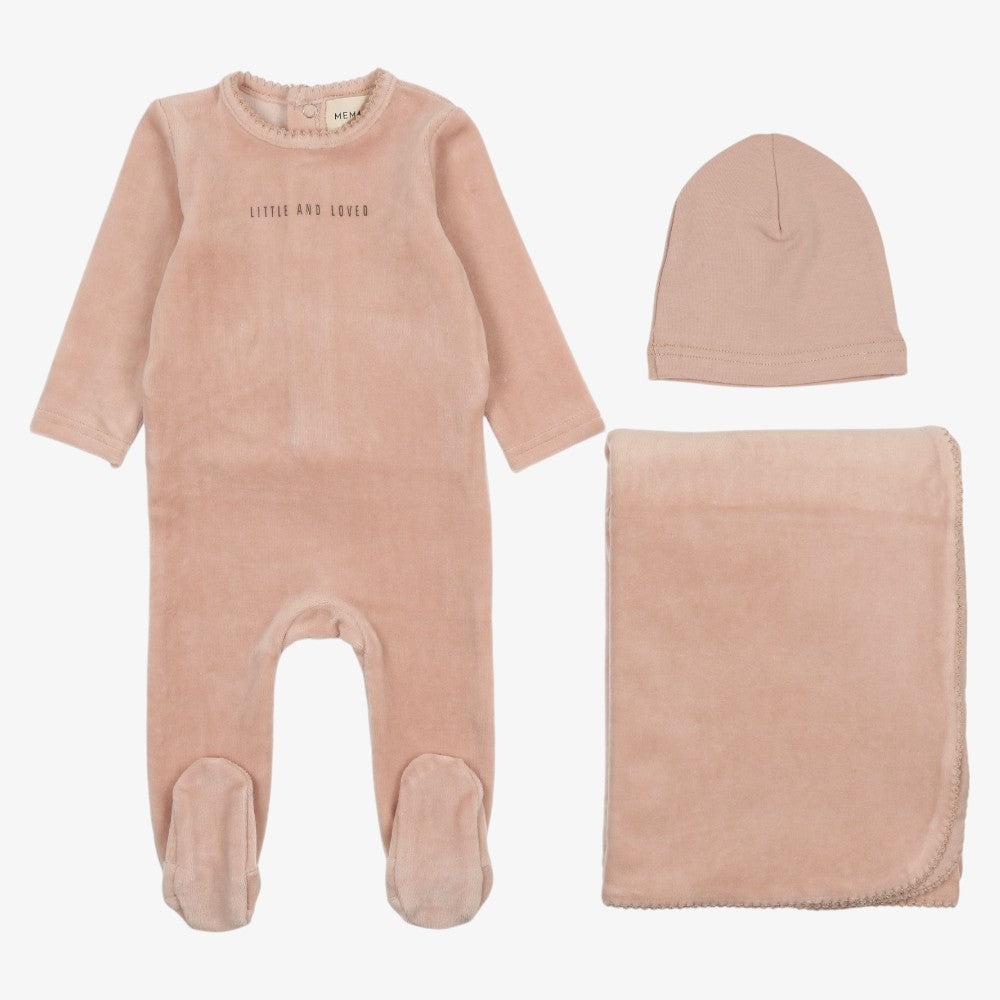 Little And Loved Take Me Home Set - Pale Pink