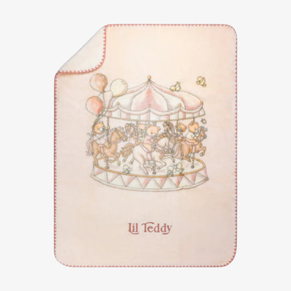 Merry Go Blanket - Sugary Pink