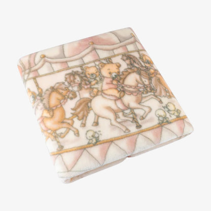 Merry Go Blanket - Sugary Pink