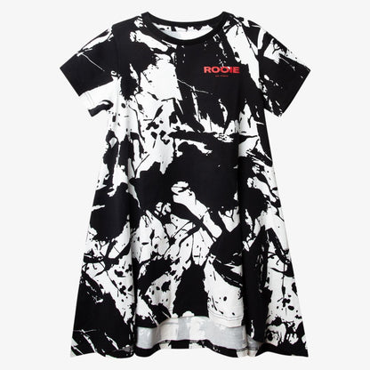 Mila Dress - Black &amp; White