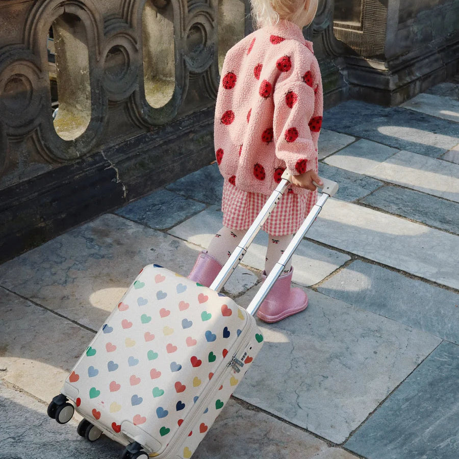 Travel Suitcase - Multi Heart