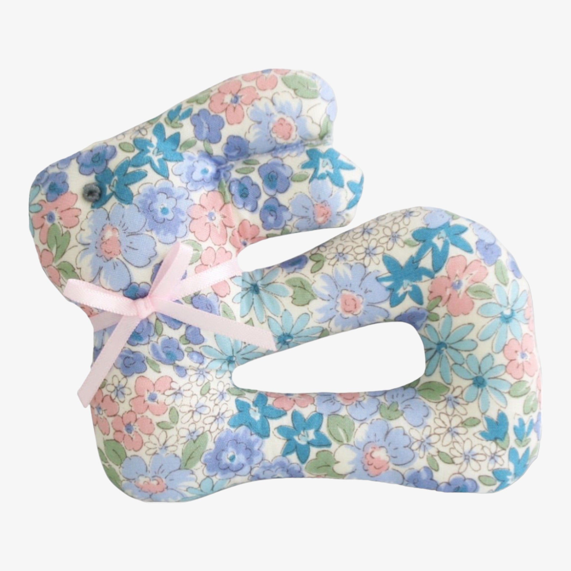 Alimrose My First Bunny Rattle - LIBERTY BLUE