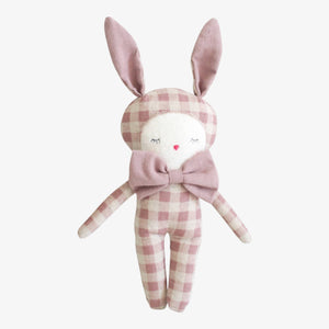 Alimrose Dream Bunny Check - Rose Linen