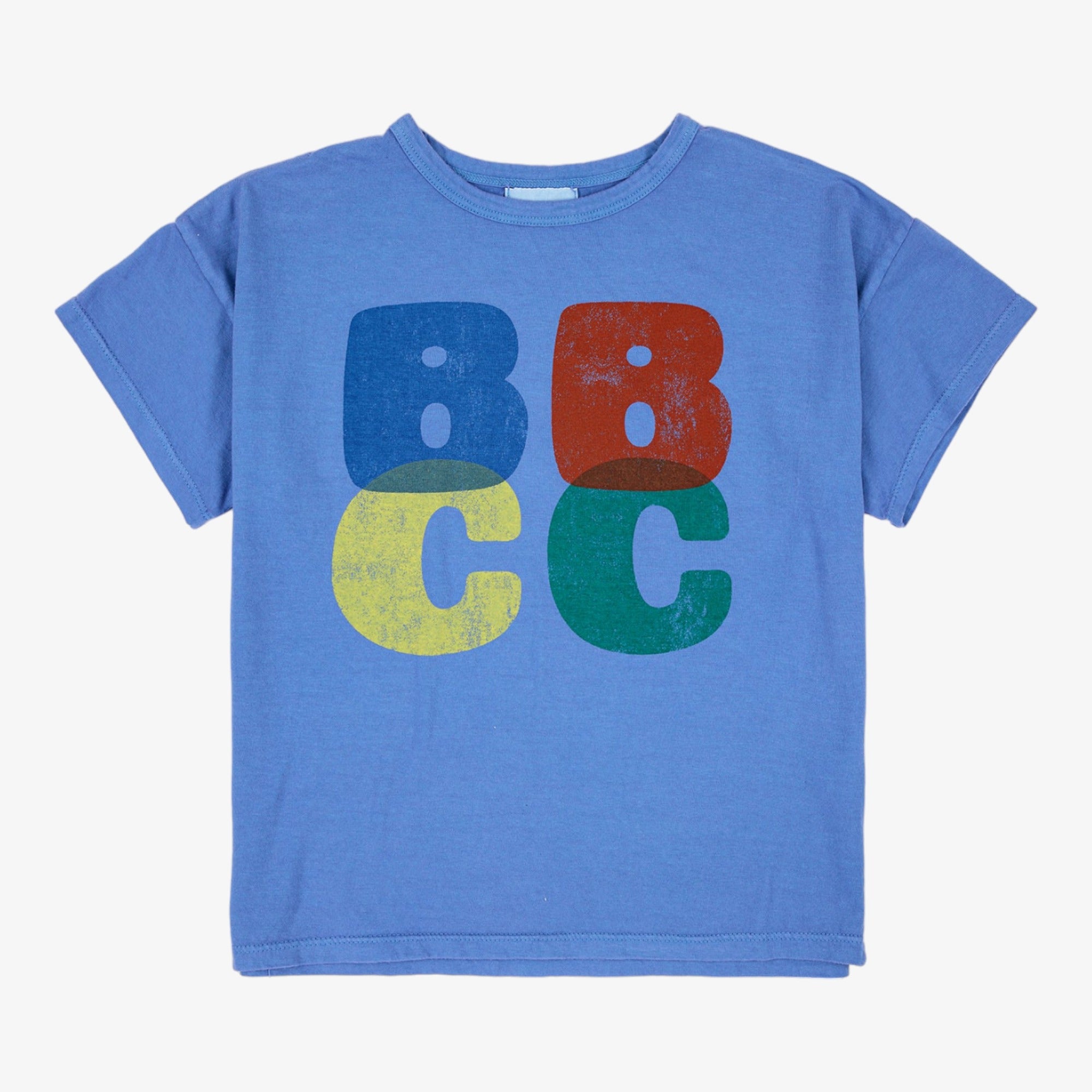 Bobo Choses Color Block Shirt - Blue
