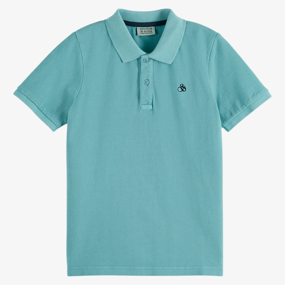 Pique Polo - Sea Blue