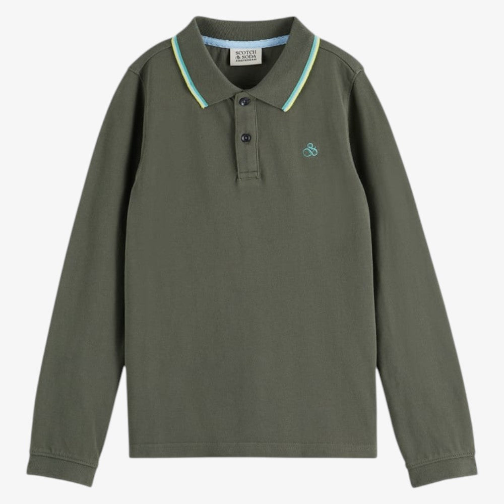 Pique Polo - Green