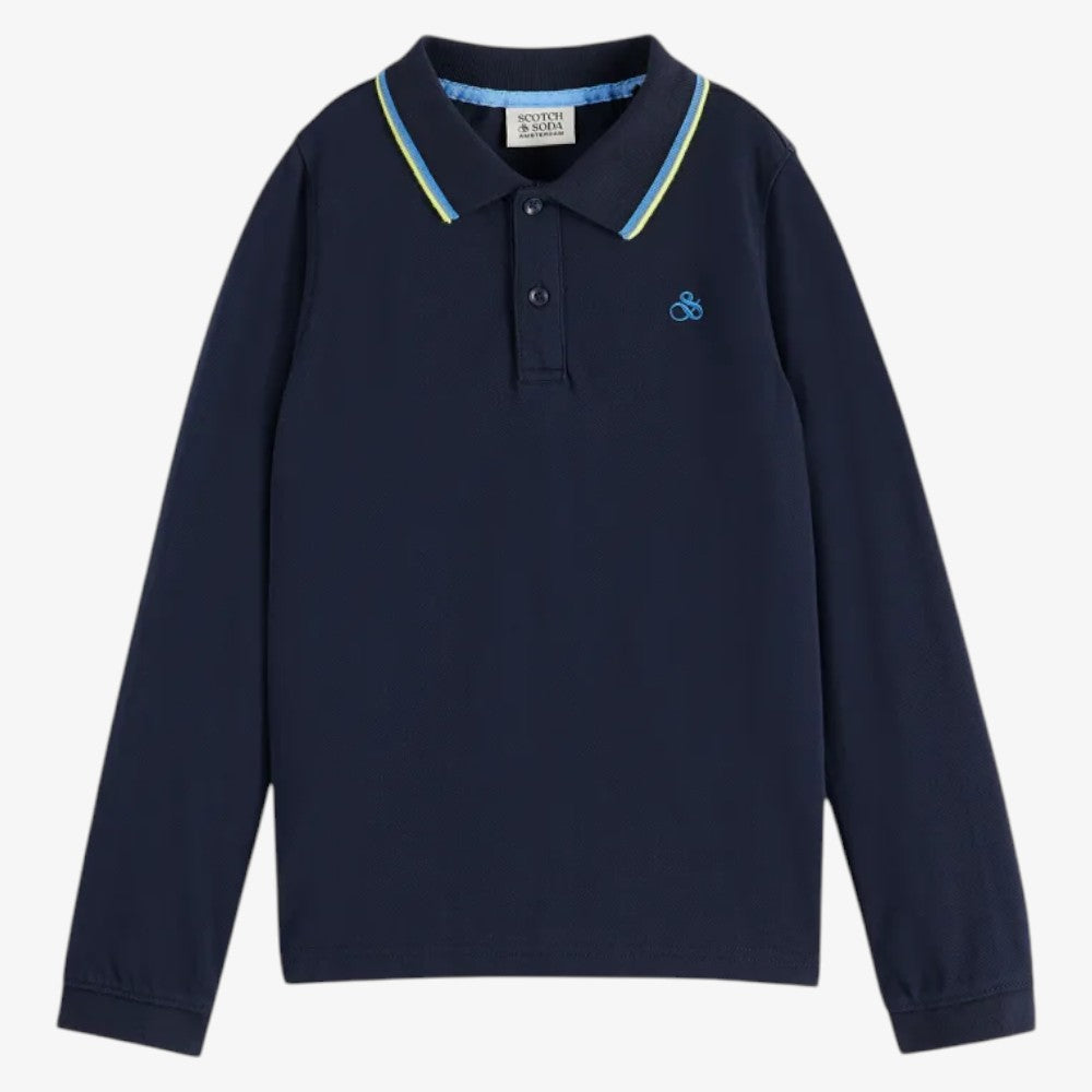Pique Polo - Sky