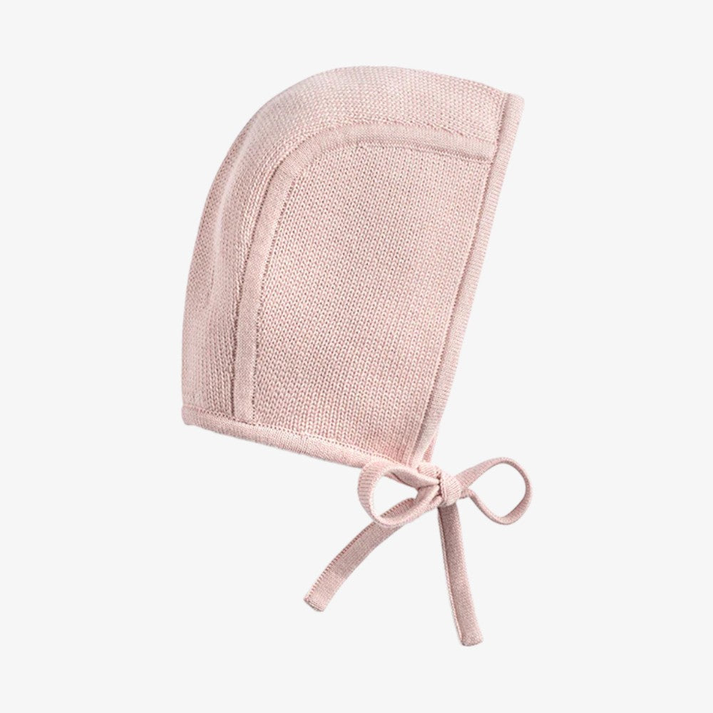 Flat Knit Bonnet - Blush