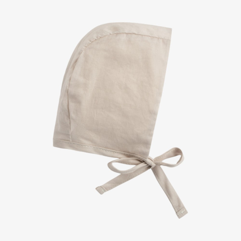 Cotton Bonnet - Taupe
