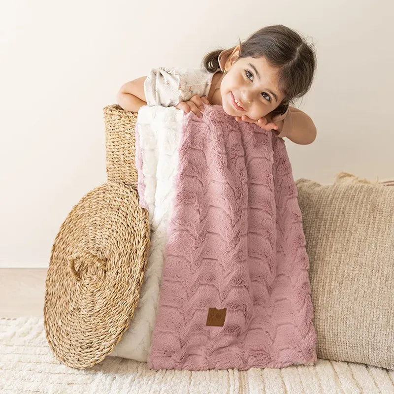 Zigzag Blanket - Pink