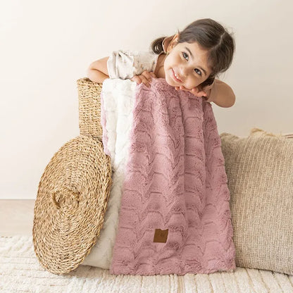 Zigzag Blanket - Pink