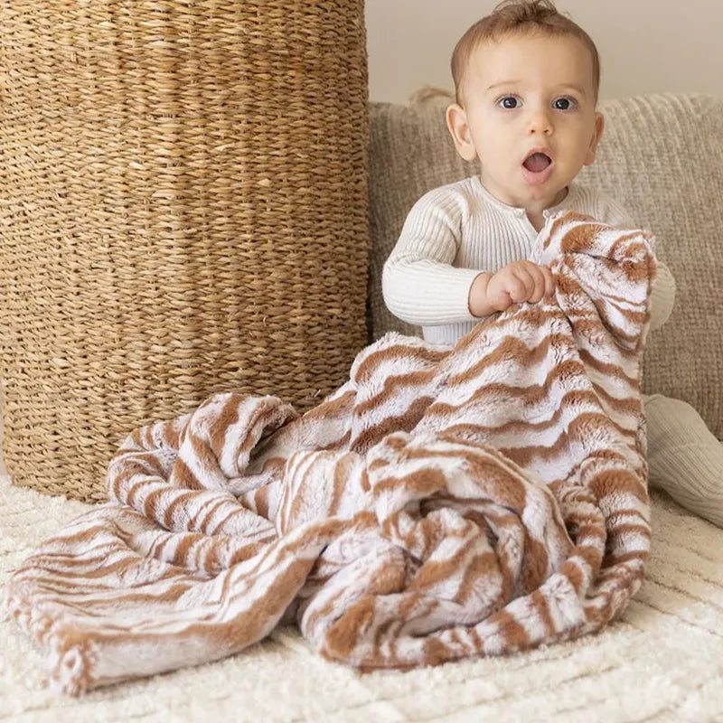 Wave Blanket - Tan