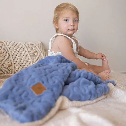 Solid Blanket - Blue