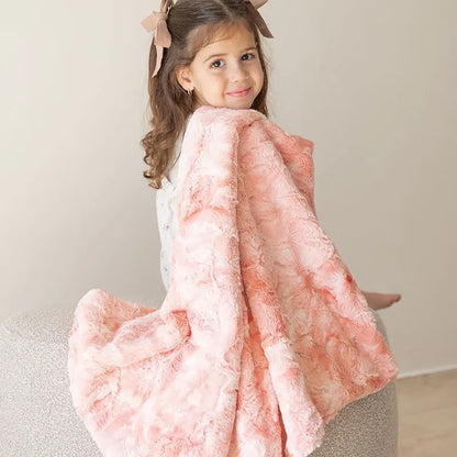 Tie Dye Blanket - Pink
