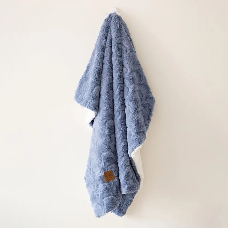 Zigzag Blanket - Blue