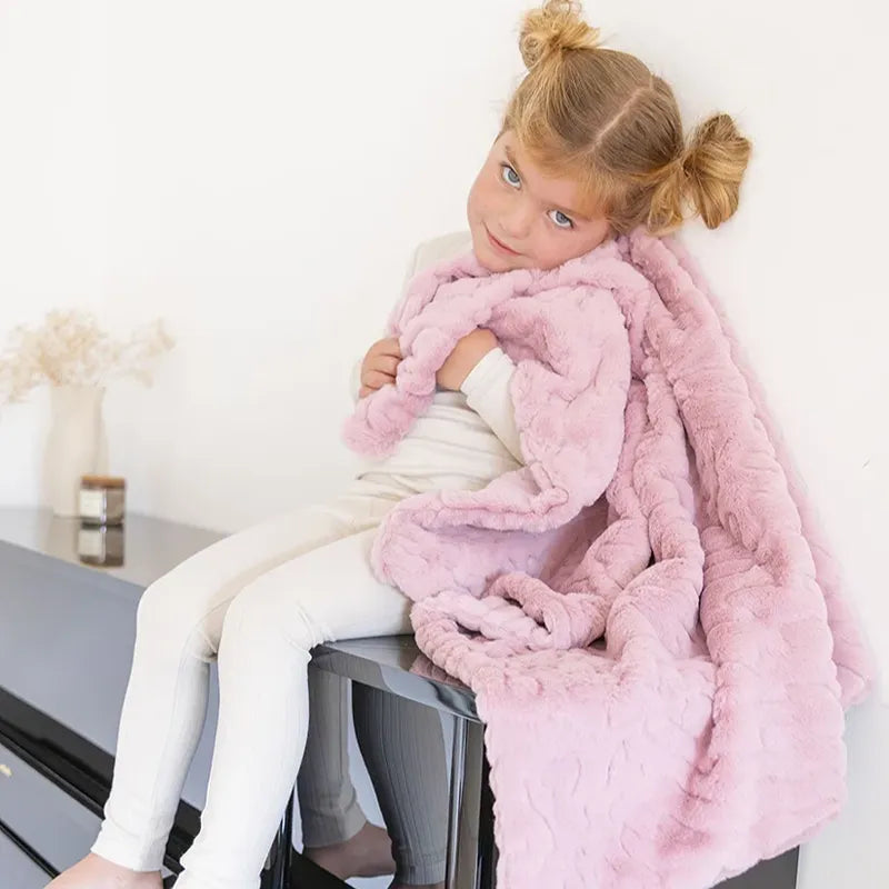 Solid Blanket - Pink