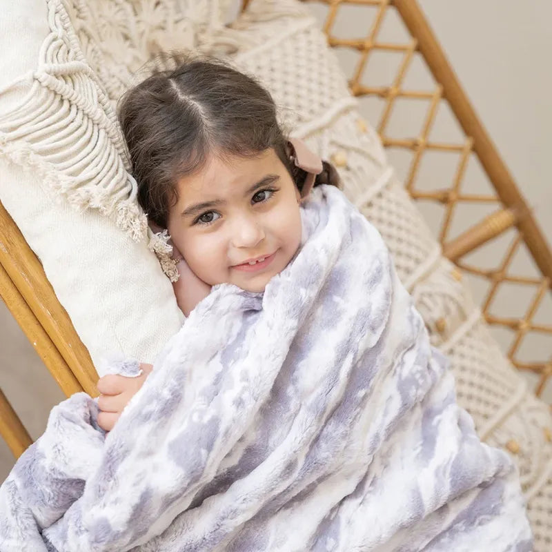Marble Blanket - Grey