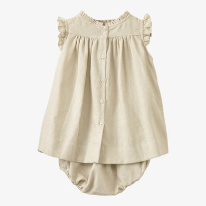 Moringa Blouse And Bloomer - Beige