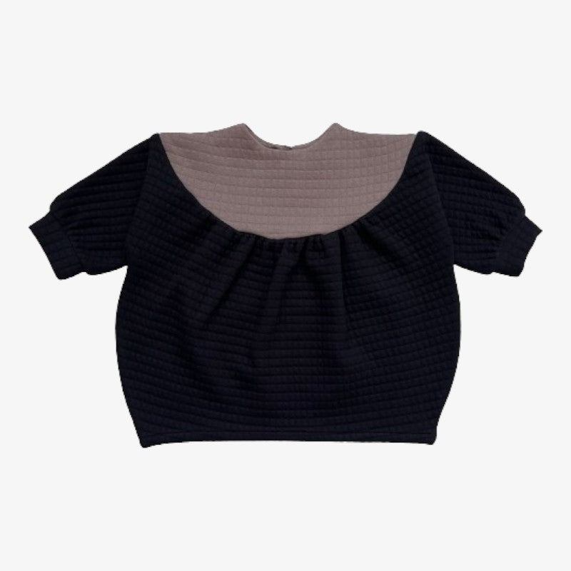 Gina Top - Grey&amp;black