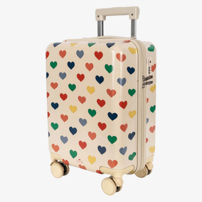Travel Suitcase - Multi Heart