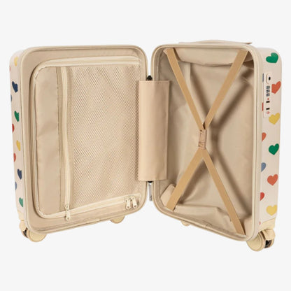 Travel Suitcase - Multi Heart