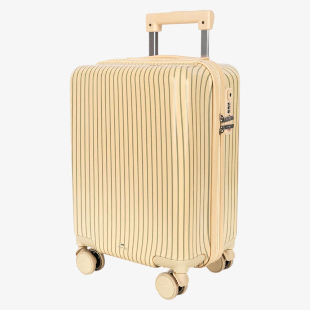 Travel Suitcase - Tea Stripe