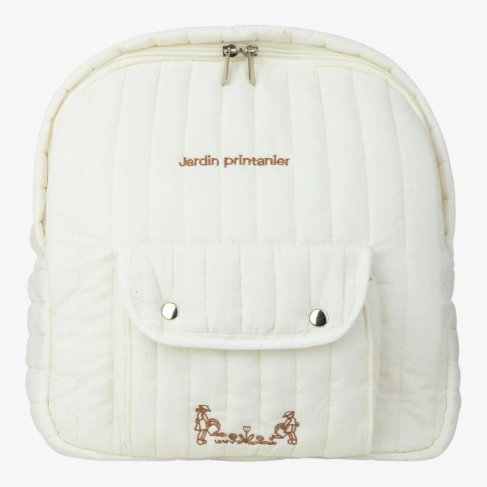 Spring Garden Backpack - White