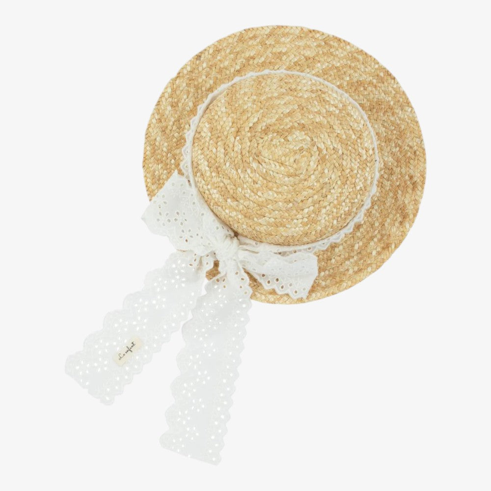 Garden Straw Hat - White