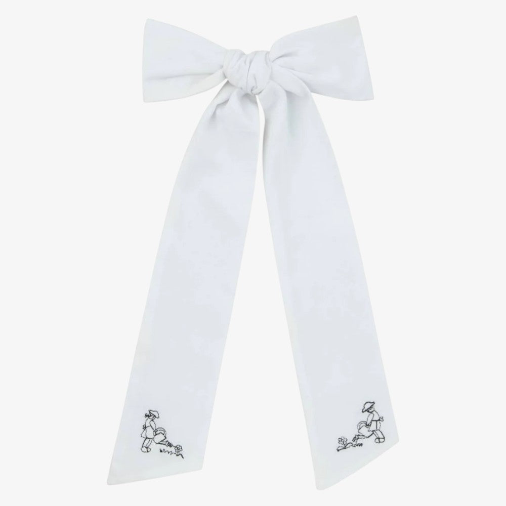 Garden Bow Large - White