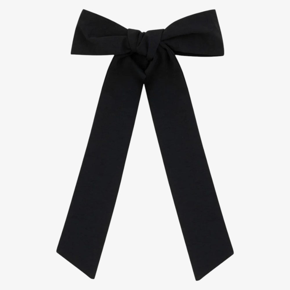 Tafetta Bow - Black