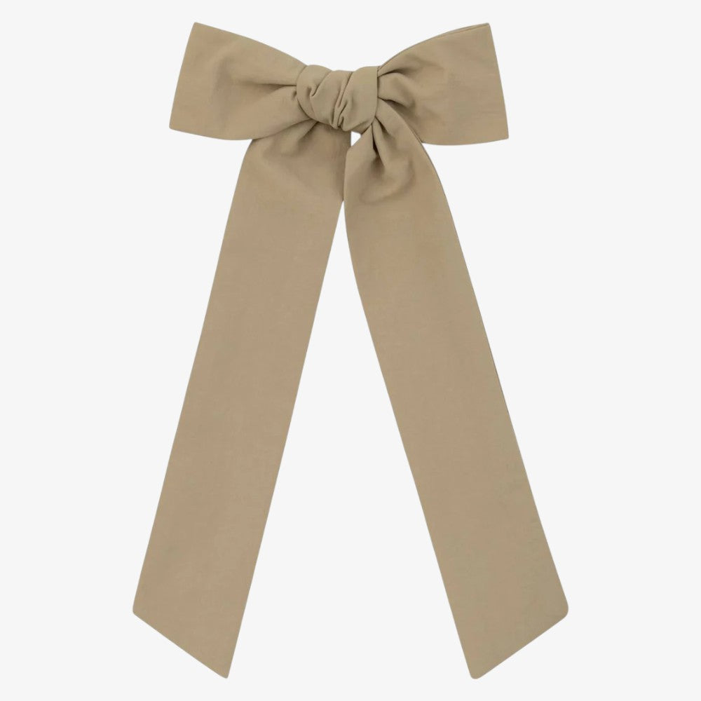 Tafetta Bow - Sand