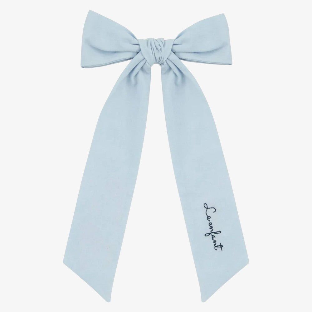 Stitched Bows - Blue