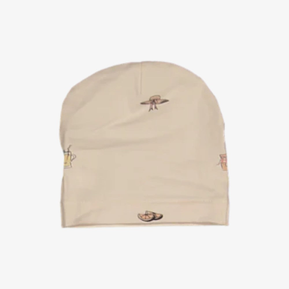 Picnic Beanie - Natural&amp;pink