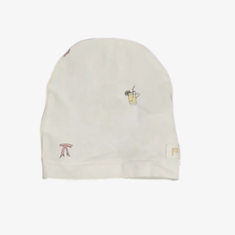 Picnic Beanie - Natural&amp;red