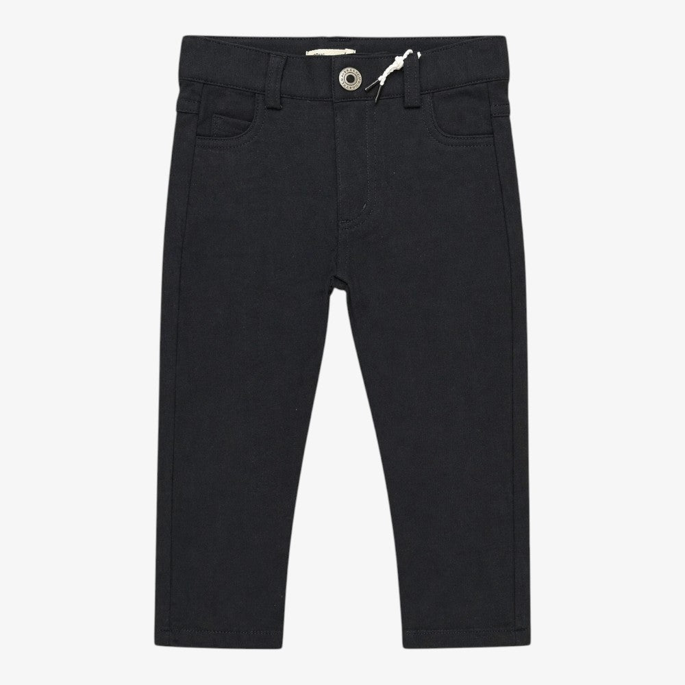 Slim Knit Pants - Black
