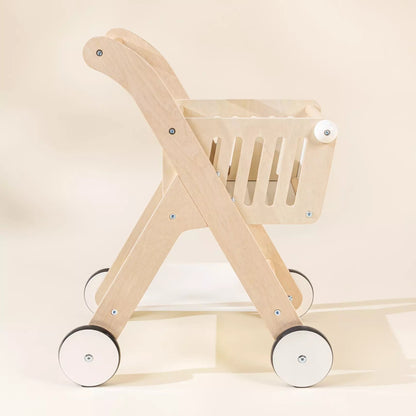 Wooden Shopping Cart - Foam